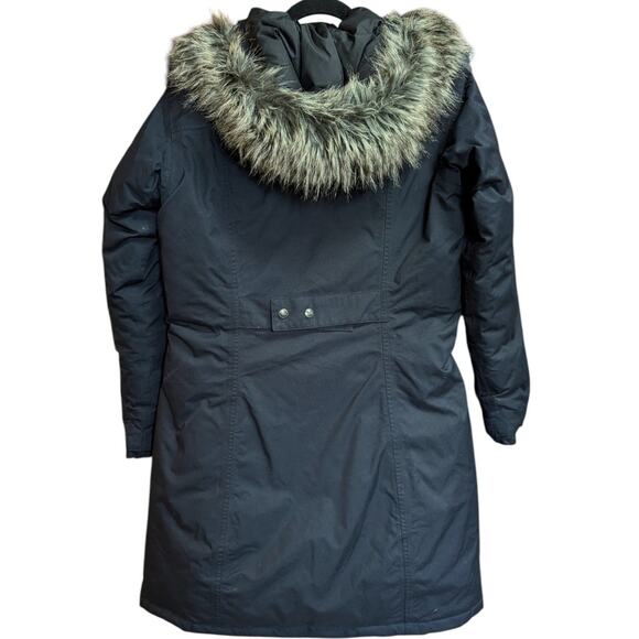 The North Face Arctic Down Parka Black M | Waterproof Winter Coat Faux Fur Hood - Picture 4 of 6